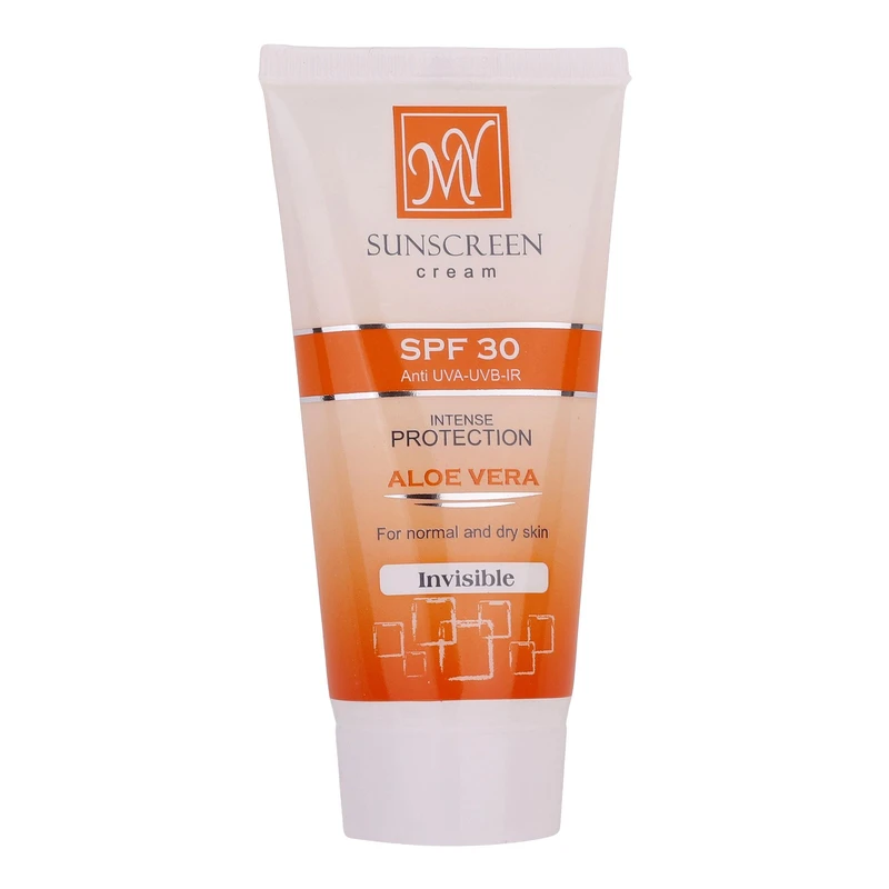 کرم ضدآفتاب صورت مای بی رنگ مدل SPF30 حجم 50 میلی‌لیتر