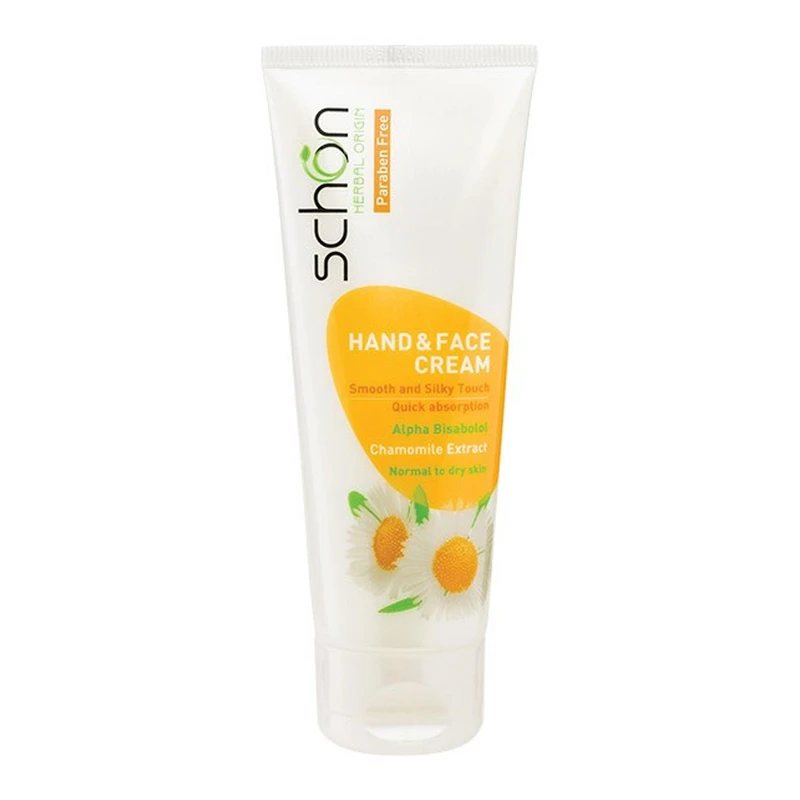 کرم مرطوب‌کننده دست و صورت شون مدل Chamomile Cream حجم 75 میلی‌لیتر