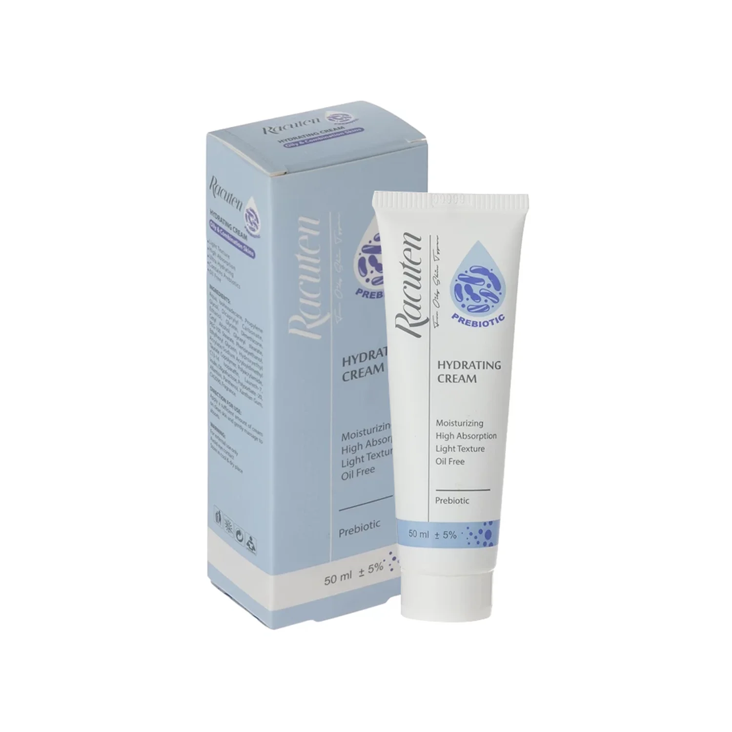 کرم آبرسان راکوتن مدل Prebiotic حجم 50 میلی‌لیتر