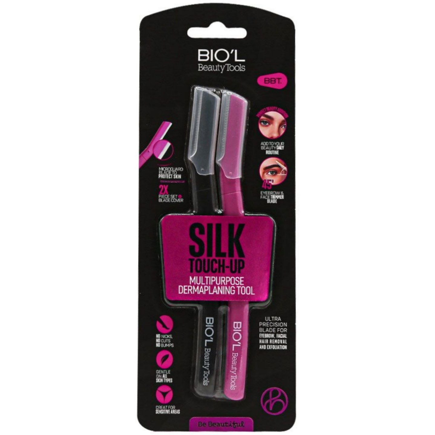 تیغ ابرو بیول مدل SILK بسته 2 عددی